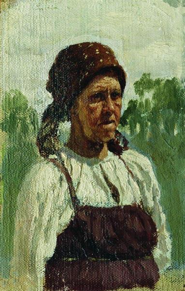 Old woman - Ilya Repin