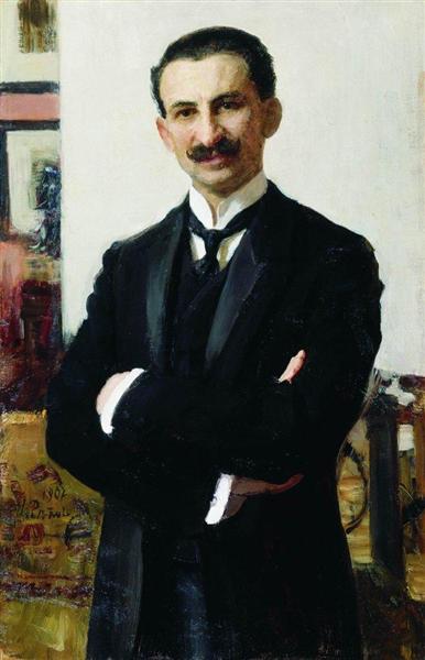 Portrait of G.I. Shoofs, 1907 - Ilia Répine