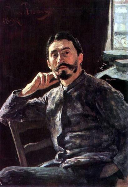 Self-Portrait, 1894 - 列賓