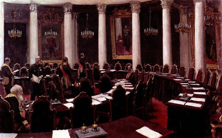 State Council Hall - Ilya Repin