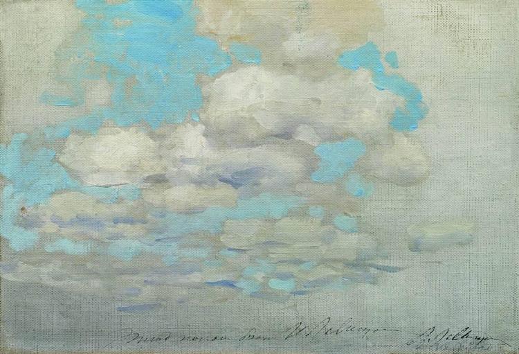 Clouds, c.1895 - Isaak Iljitsch Lewitan