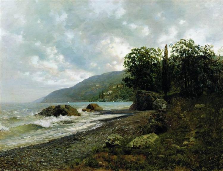 Landscape in Crimea, 1887 - 艾萨克·伊里奇·列维坦