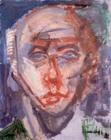 Self-portrait in White, 1972 - Іштван Ілошваї Варга