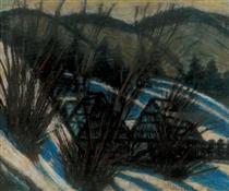 Hills with blue shades - István Nagy