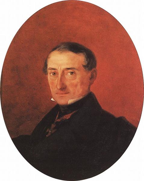 Portrait of A I Kaznacheev, 1847 - Ivan Aïvazovski