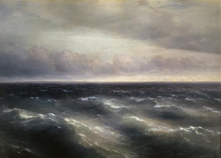 The Black Sea, 1881 - Ivan Konstantinovich Aivazovskii