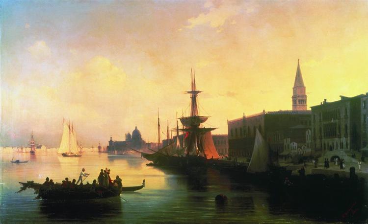 Венеция, 1842 - Иван Айвазовский