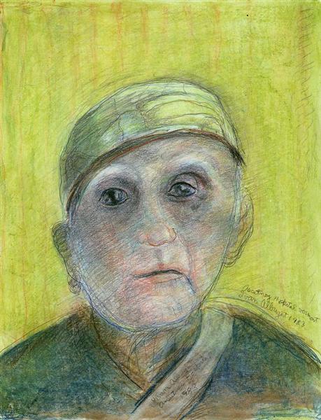 Self-Portrait (No.20), 1983 - Айвен Олбрайт