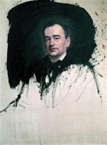 Portrait of Dr. Karl A. Rauhfus - Ivan Kramskoy