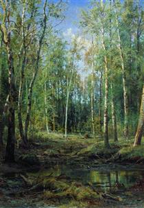 Bosque de Bétula - Ivan Shishkin