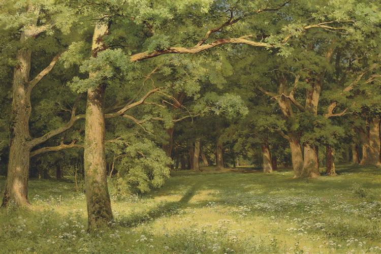 Лесная поляна, 1896 - Иван Шишкин