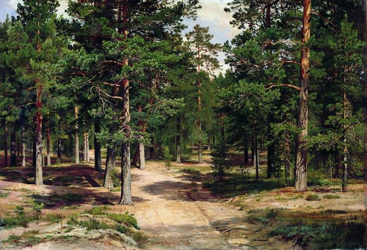 The Sestroretsk Bor, 1896 - Іван Шишкін