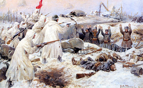 A Rendição do Finlandeses em 1940 (Guerra Russo-Finlândesa), 1940 - Ivan Vladimirov
