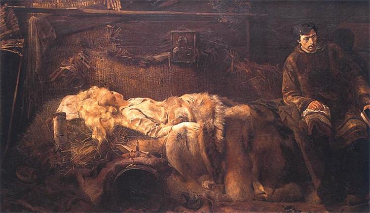 Death of Ellenai, 1883 - Jacek Malczewski