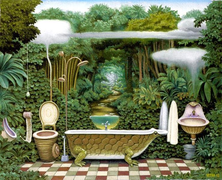 Bathroom, 2003 - Jacek Yerka