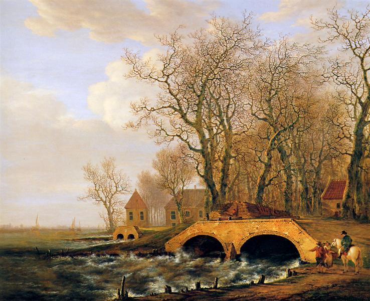 View on the Nederwaard - Jacob van Strij
