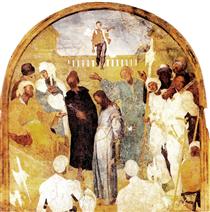 Christ before Pilate - Джакопо Понтормо