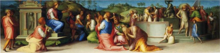 Йосип відкриває себе своїм братам, c.1516 - Джакопо Понтормо