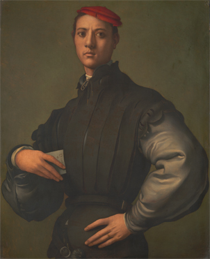 Портрет молодої людини в червоній шапочці, 1529 - Джакопо Понтормо