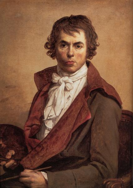 Self Portrait, 1794 - 雅克-路易‧大衛