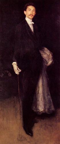 Arrangement in Black and Gold - James McNeill Whistler