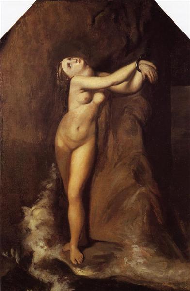 Ingres, Roger Deliverant Angelique, 1857 - Джеймс Вістлер