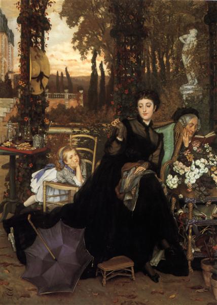 A Widow, 1868 - James Tissot