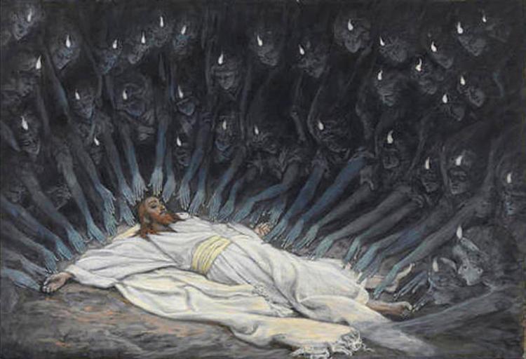 Jesus Ministered to by Angels, 1886 - 1894 - James Tissot