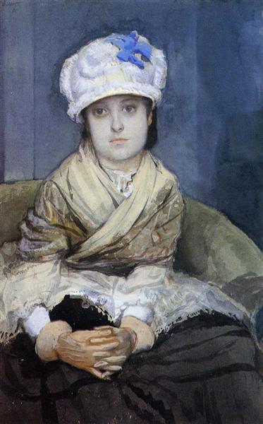 Waiting, 1873 - James Tissot