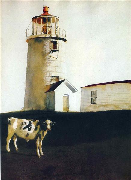 Island Steer, 1976 - Джейми Уайет