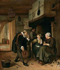 An old to Young Girl - Jan Havicksz Steen