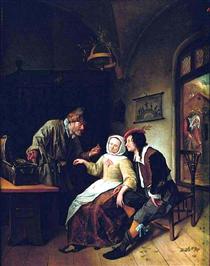 Choice between Richness and Youth - Jan Steen