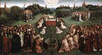 Adoração do Cordeiro - Jan van Eyck