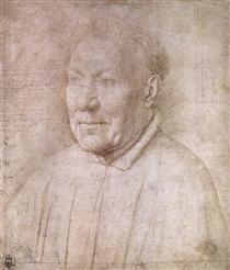 Portrait of Cardinal Albergati - Jan van Eyck