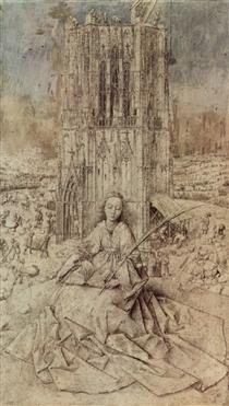 Sainte Barbe - Jan van Eyck
