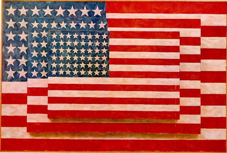 Three Flags, 1958 - Jasper Johns