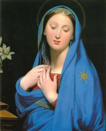 Virgin of the Adoption - Jean-Auguste Dominique Ingres