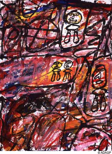 Site with four characters, 1981 - 杜布菲
