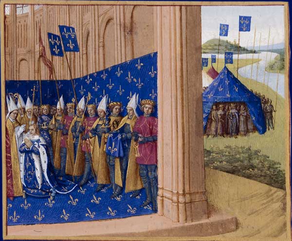 Coronation of Lothair, 1455 - 1460 - Жан Фуке