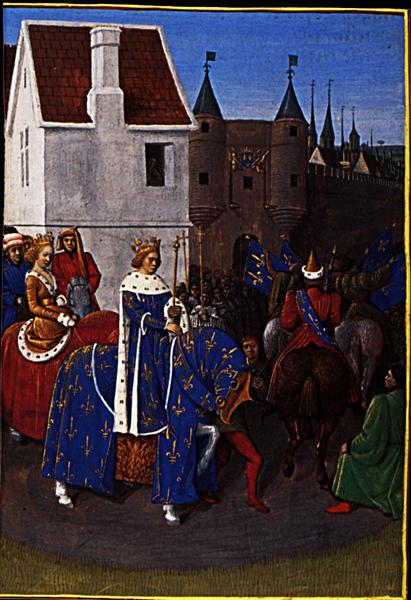 Entry of Jean Le Bon in Paris, 1455 - 1460 - Jean Fouquet