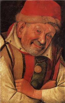 Portrait du bouffon Gonella - Jean Fouquet