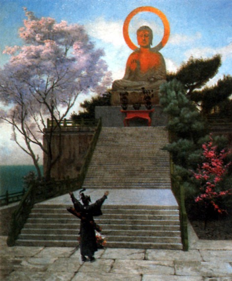 A Japanese Imploring a Divinity - 讓-里奧·傑洛姆