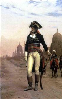 General Bonaparte in Kairo - Jean-Léon Gérôme