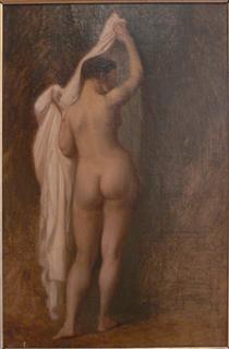 Nude from behind (Study for King Candaule) - 讓-里奧·傑洛姆