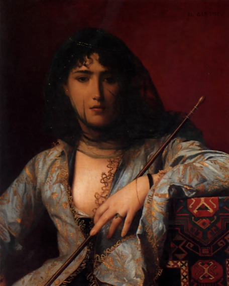 Veiled Circassian Lady - Jean-Leon Gerome