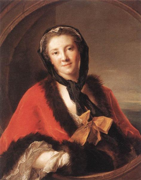 Madame la comtesse de Tessin, 1741 - Jean-Marc Nattier
