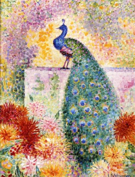 A Peacock, 1906 - Jean Metzinger