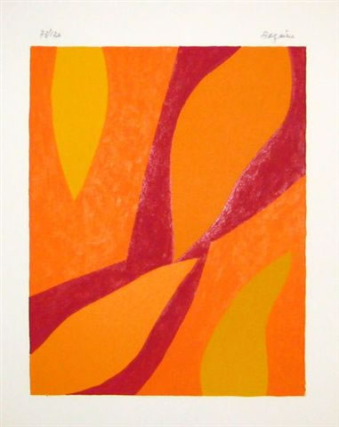 Composition en 3 couleurs, 1970 - Jean Rene Bazaine