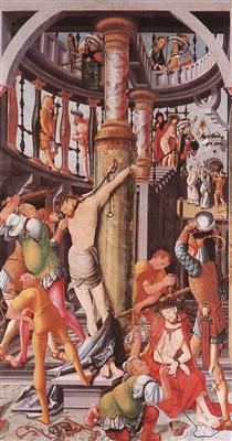 Flagellation of Christ - Jerg Ratgeb