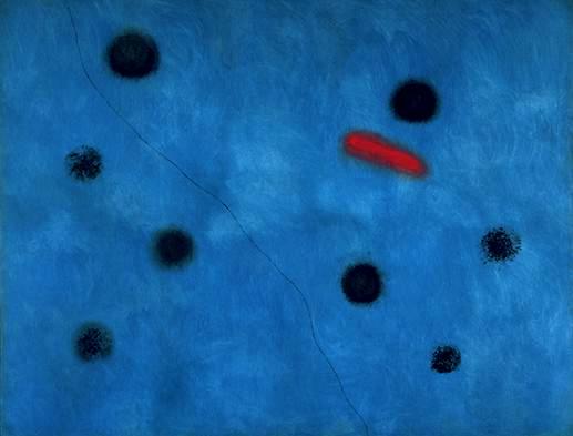 Blue I, 1961 - 米羅